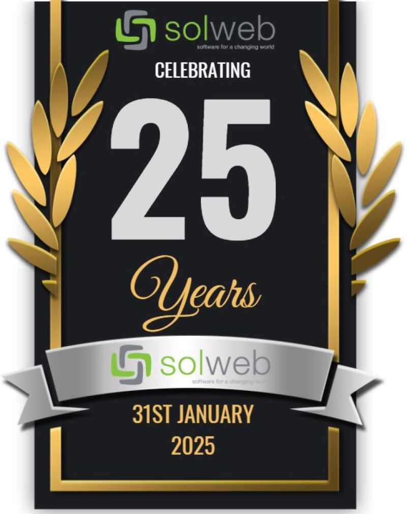 Solweb Celebrates 25 Years in Business